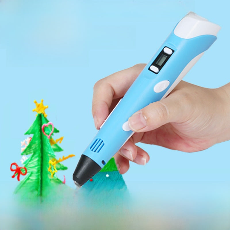 Pluma 3D de Impresión - Lápiz Creativo para Dibujar en el Aire, Pantalla LED y Carga USB-C