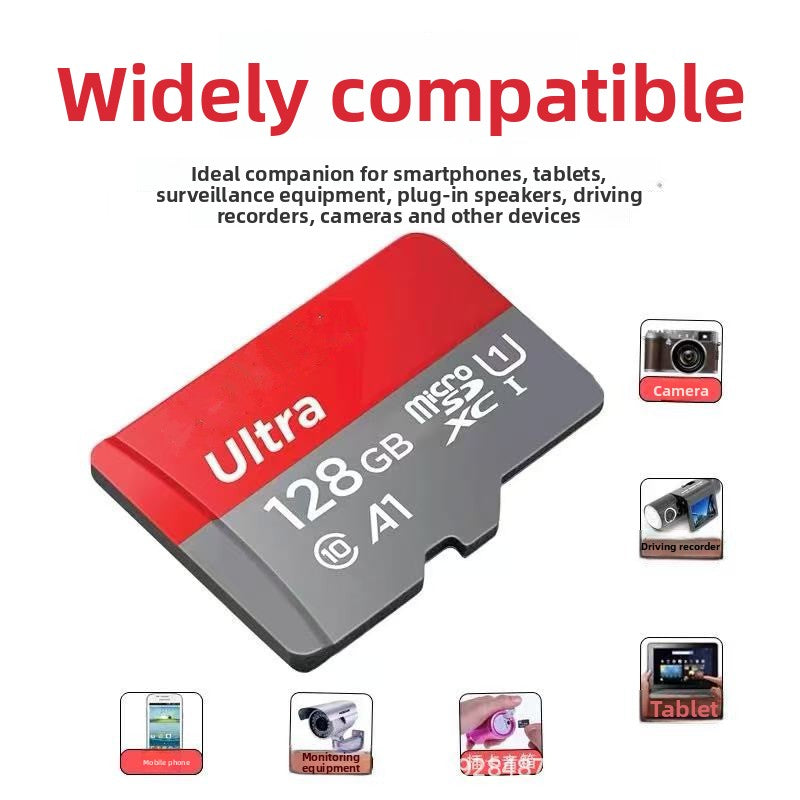 Memoria Micro SD de Alta Velocidad - Tarjeta TF para Celular, Cámara y Dash Cam
