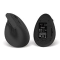 Mouse Vertical Ergonómico Inalámbrico - Click Silencioso, Bluetooth y 2.4G, Recargable