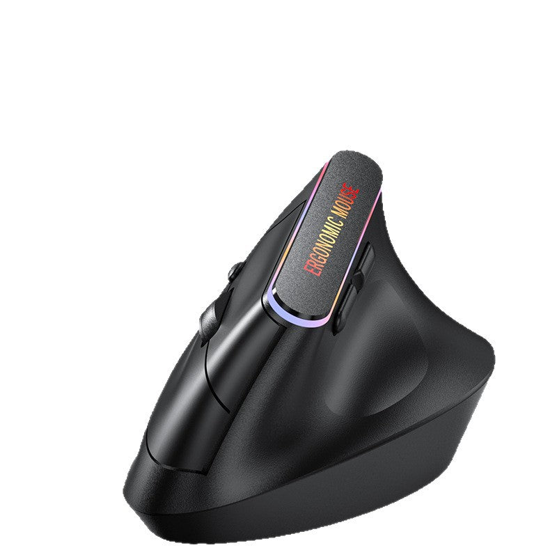 Mouse Vertical Ergonómico Inalámbrico - Click Silencioso, Bluetooth y 2.4G, Recargable